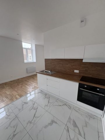 création d'un studio à Lille - cuisine création d'un studio à Lille